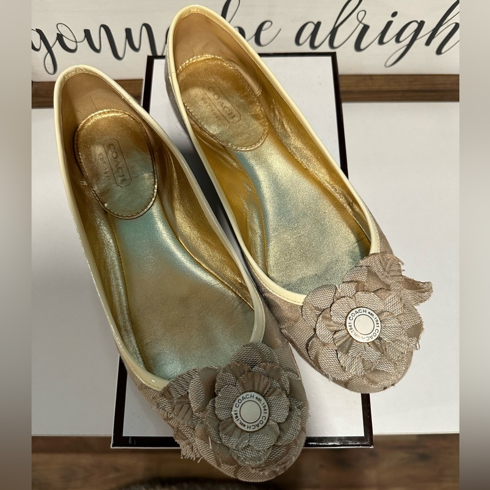 COACH LORETTE BALLET FLATS